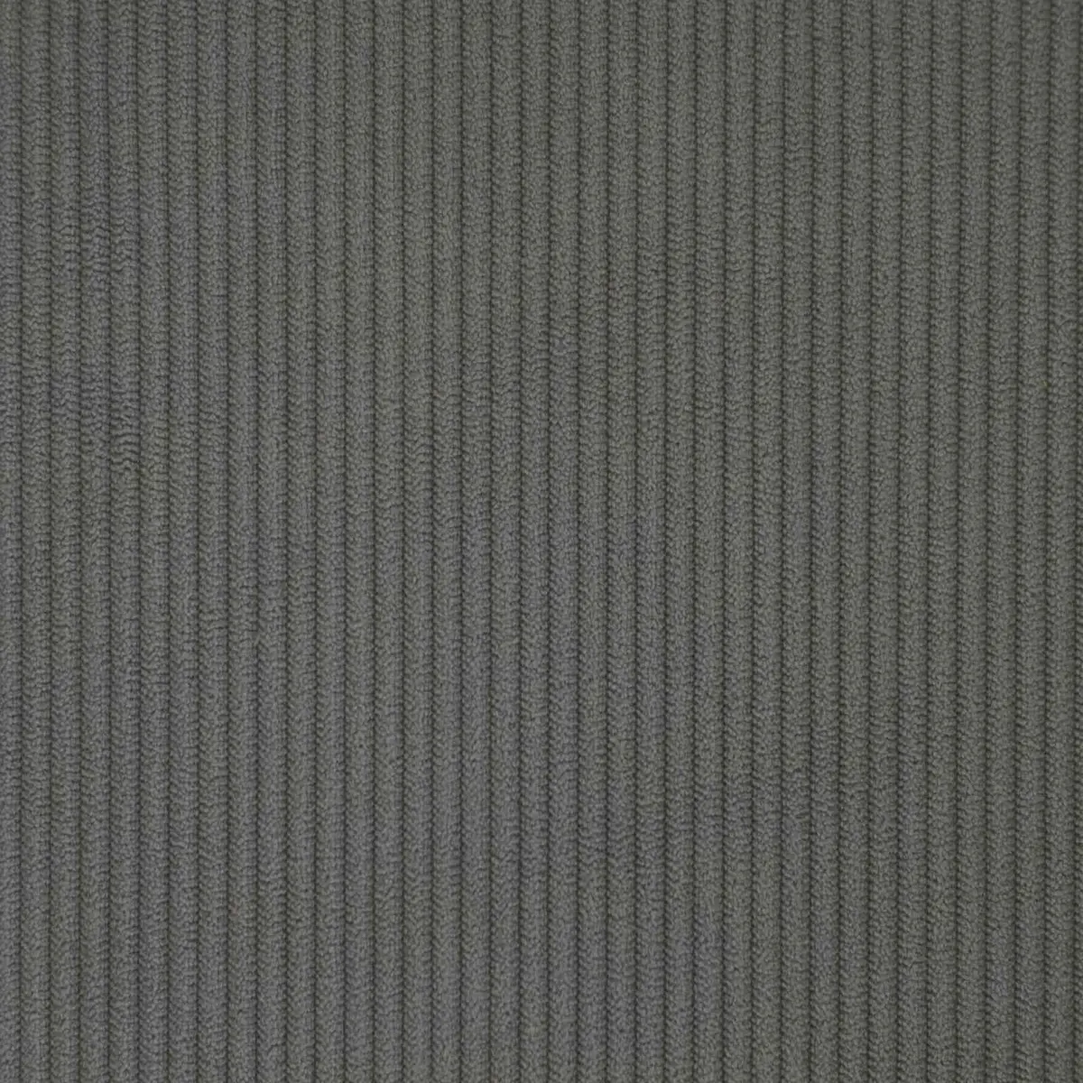 Dark Grey Corduroy Bed Frame with Headboard