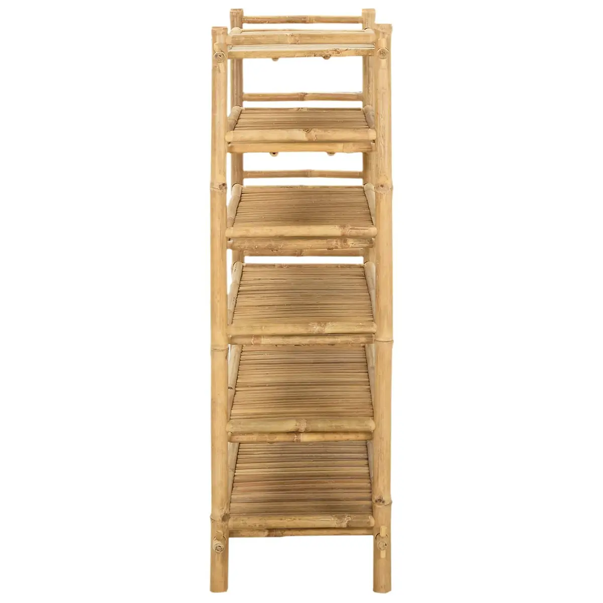 6-Tier Bamboo Shoe Rack for Smart Storage