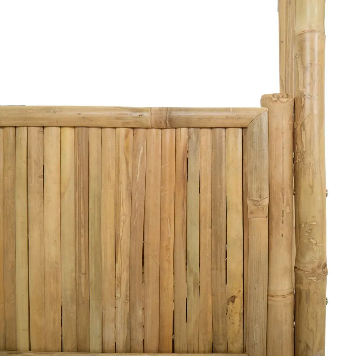 Garden Arch Bamboo 177x40x205cm Brown