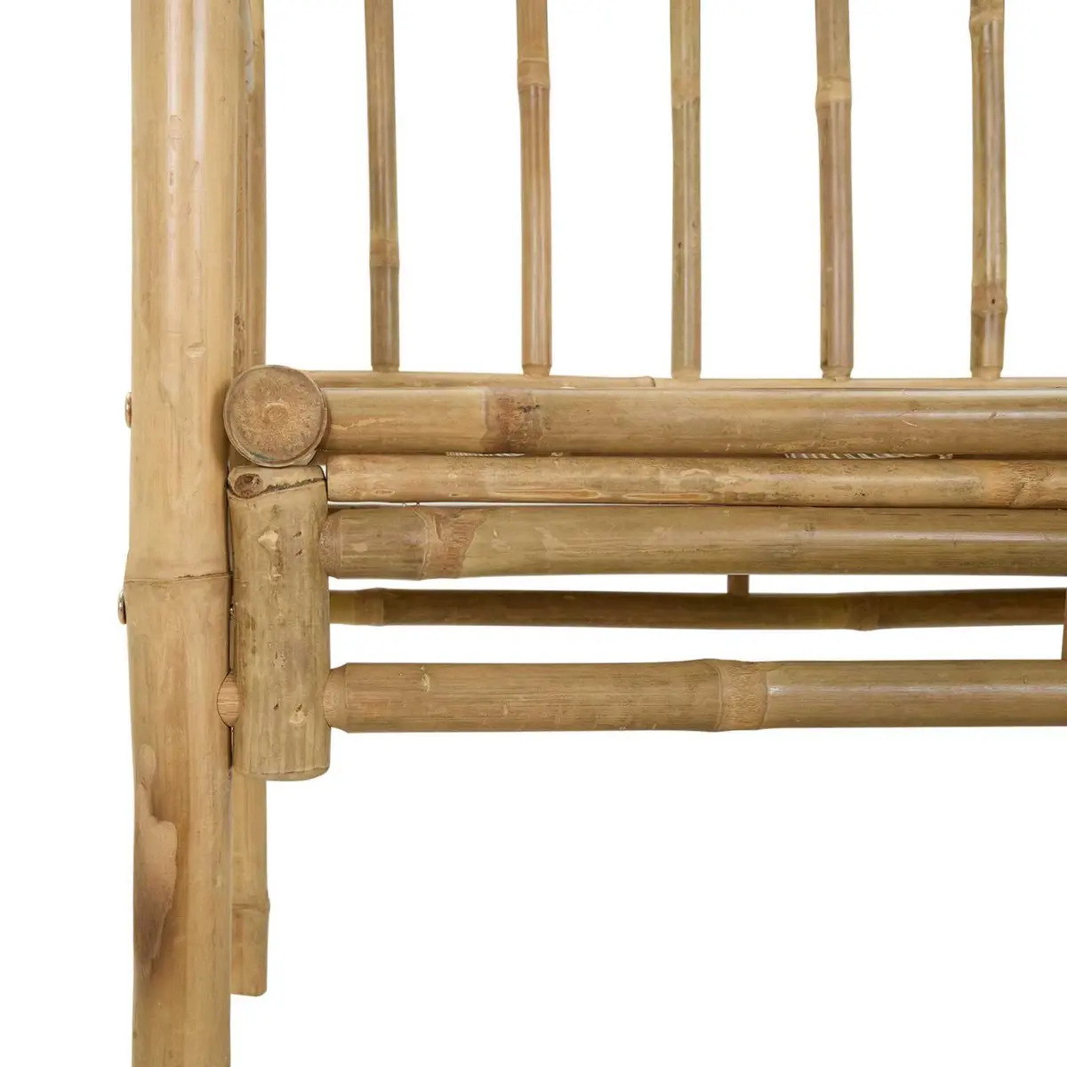 Bamboo Garden Arch with Bench for Outdoor Use