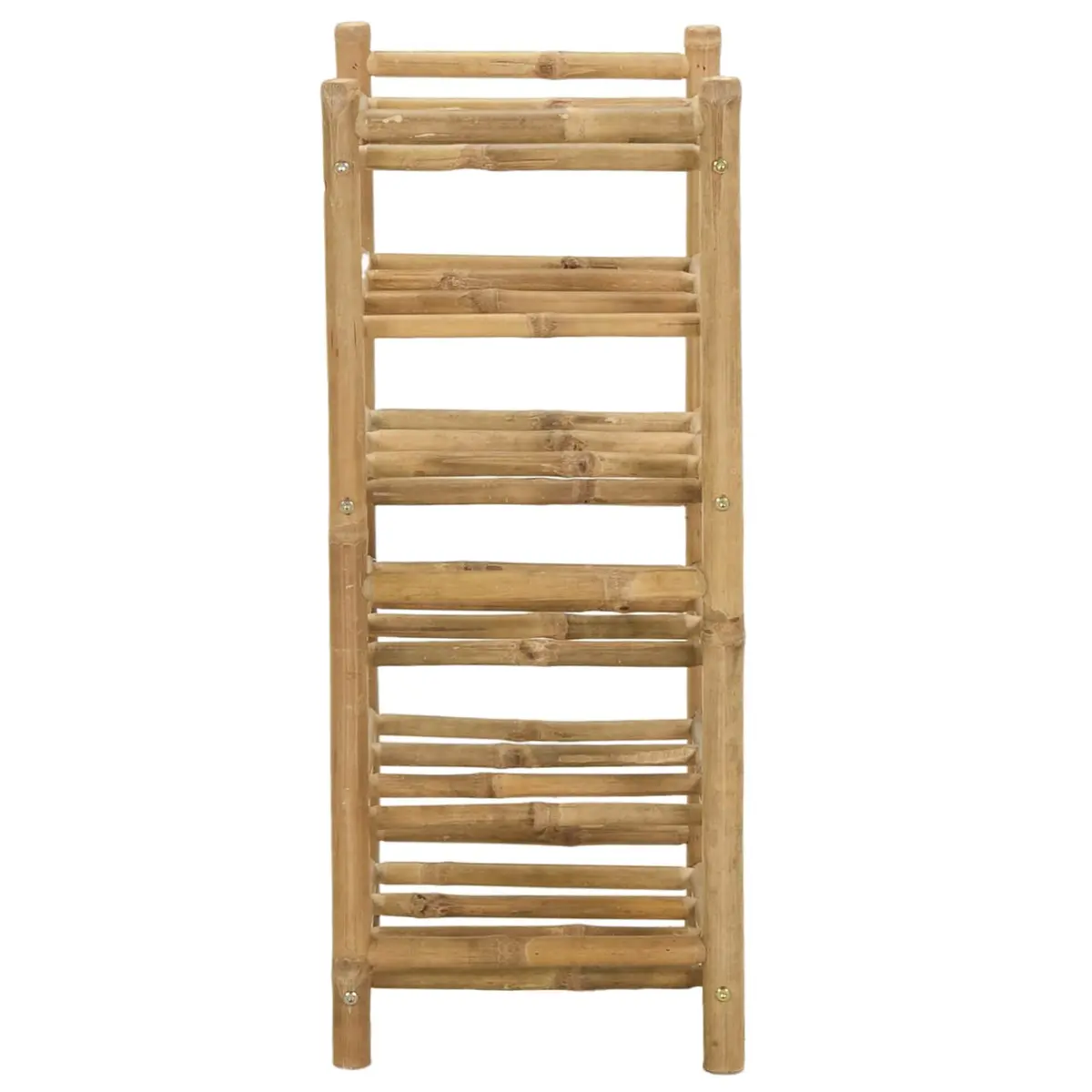 Bamboo Wine Rack Natural 32.5 x 29.5 x 72 cm Brown