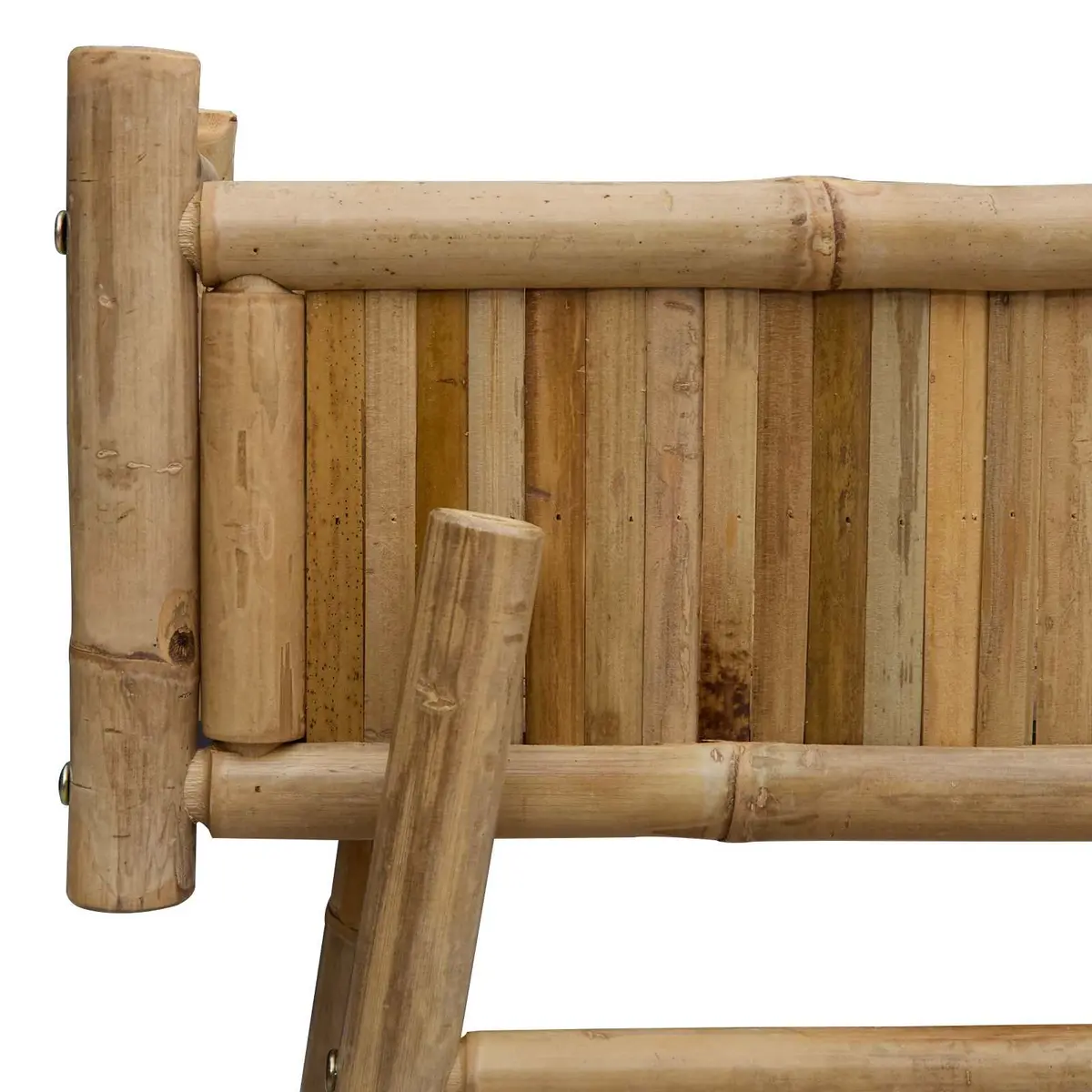 Garden Planter Bamboo 100 x 38 x 74 cm Brown
