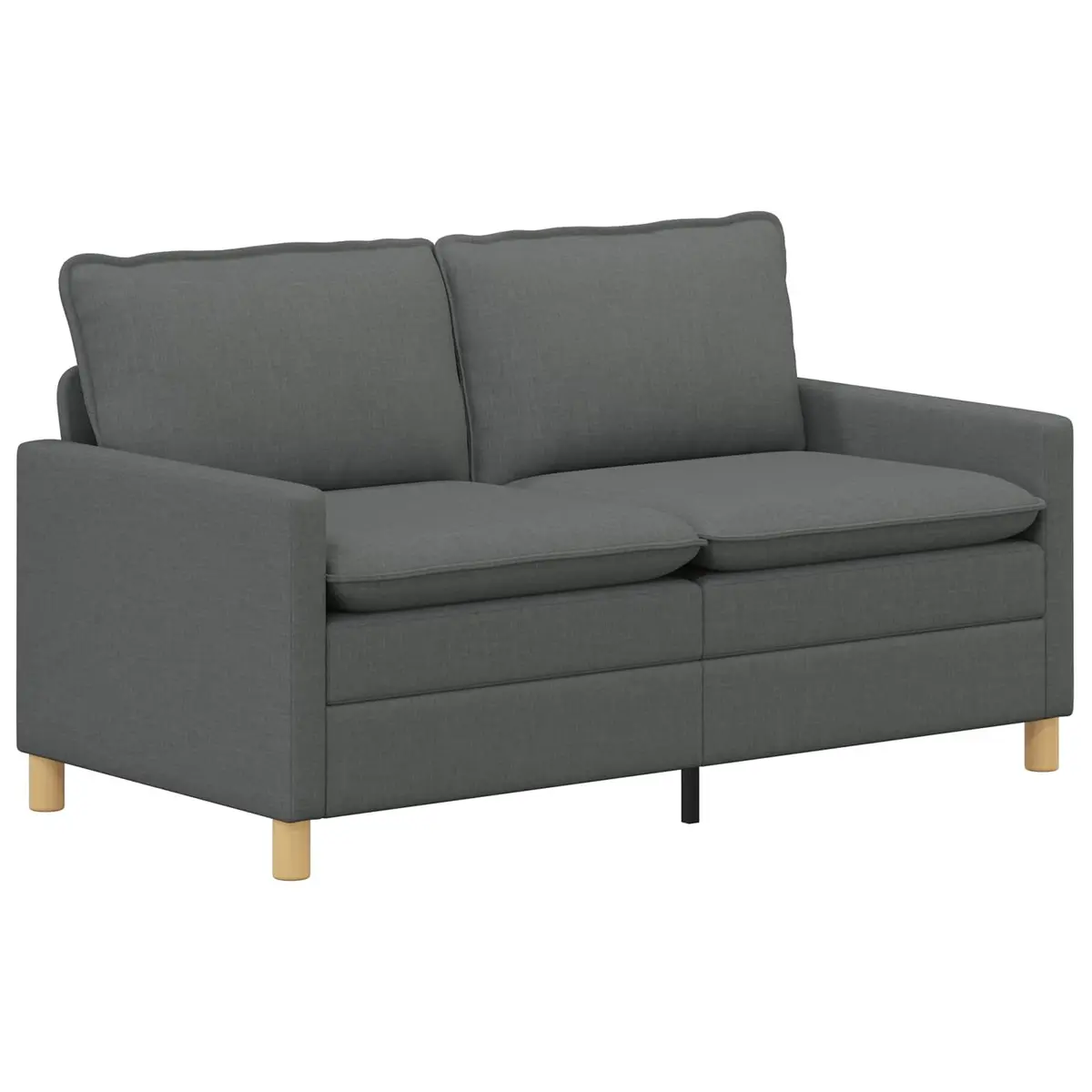 Dark Grey Sofa with Durable Metal Frame