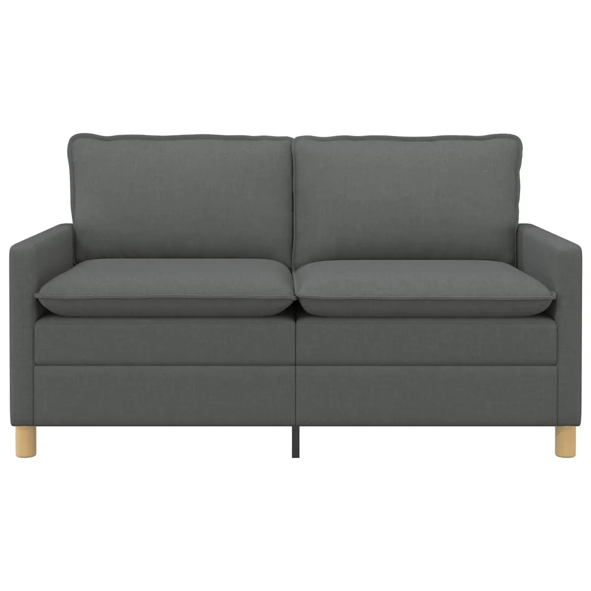 Dark Grey Sofa with Durable Metal Frame