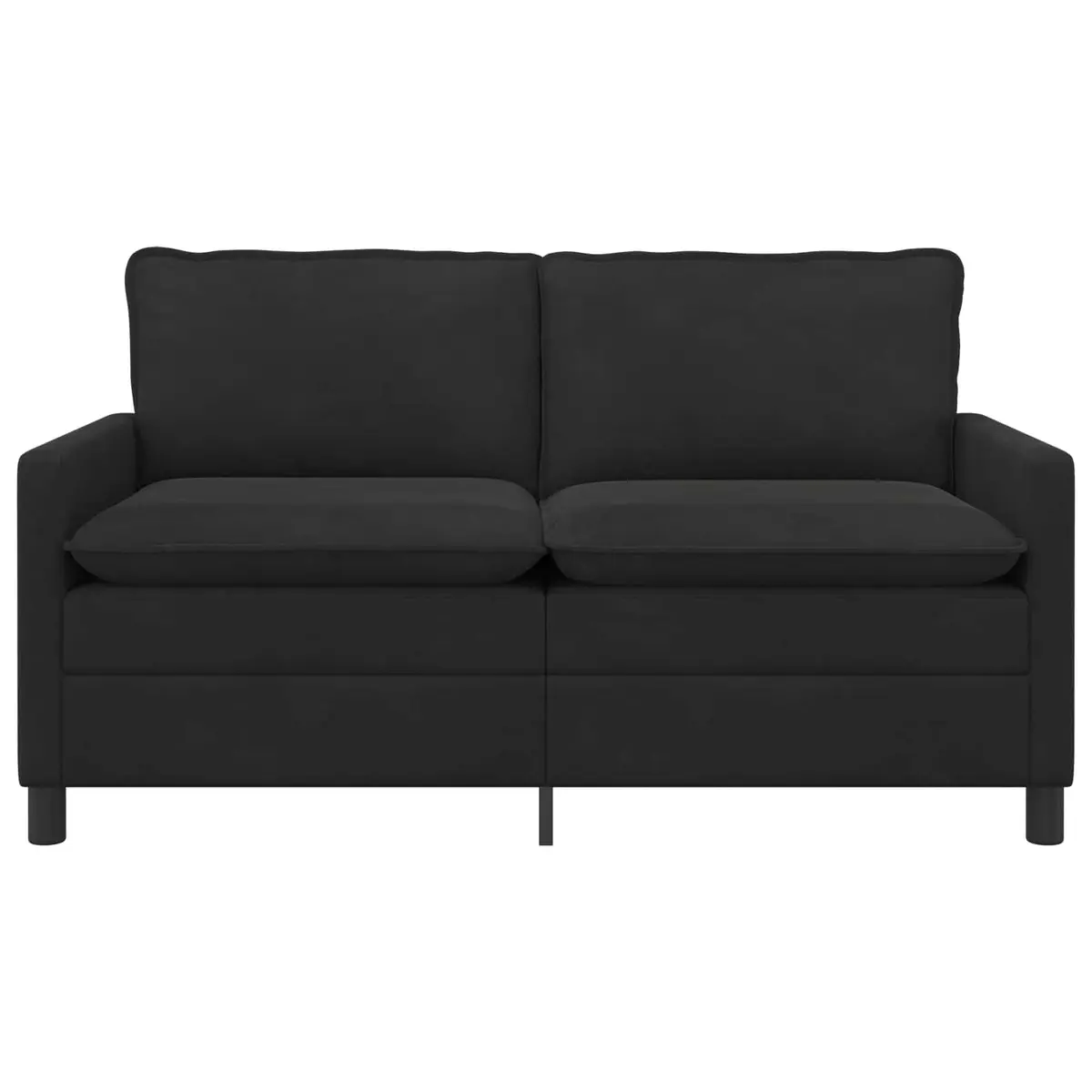 Black Velvet Sofa for Contemporary Living Rooms
