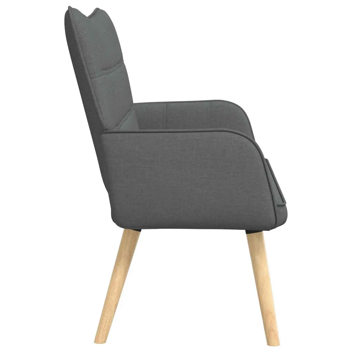 Dark Grey 2-Seater Sofa for Living Room