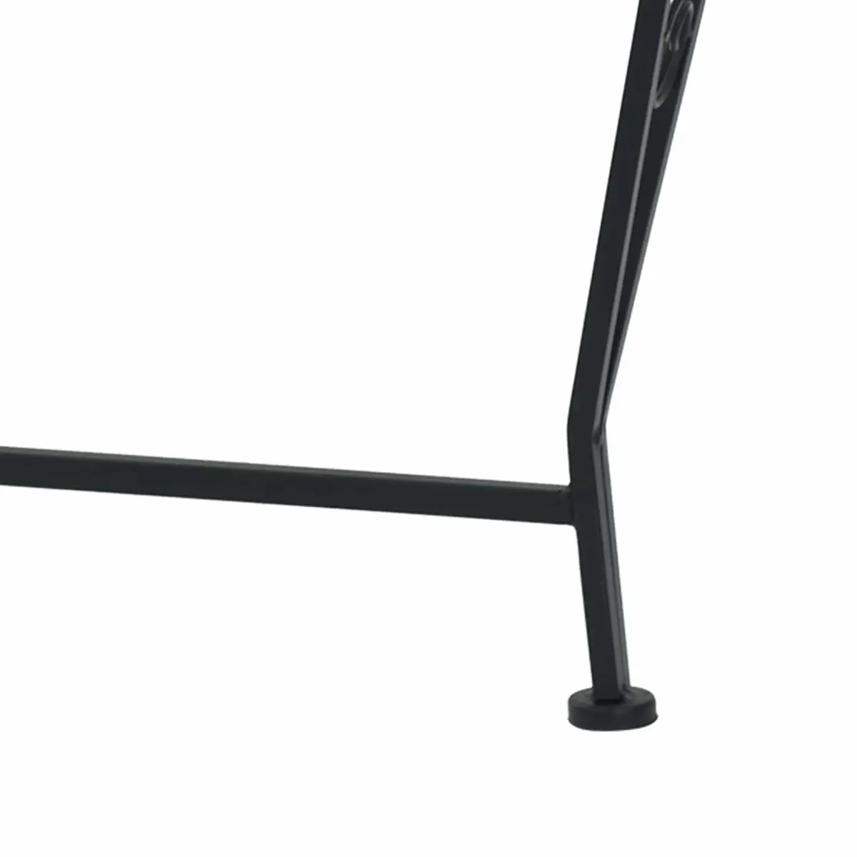 Tree Bench Steel 160cm Black