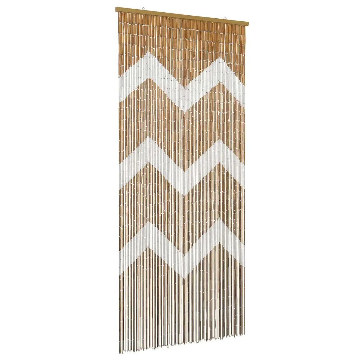 Bamboo Insect Door Curtain 200 x 90 cm Multicolour