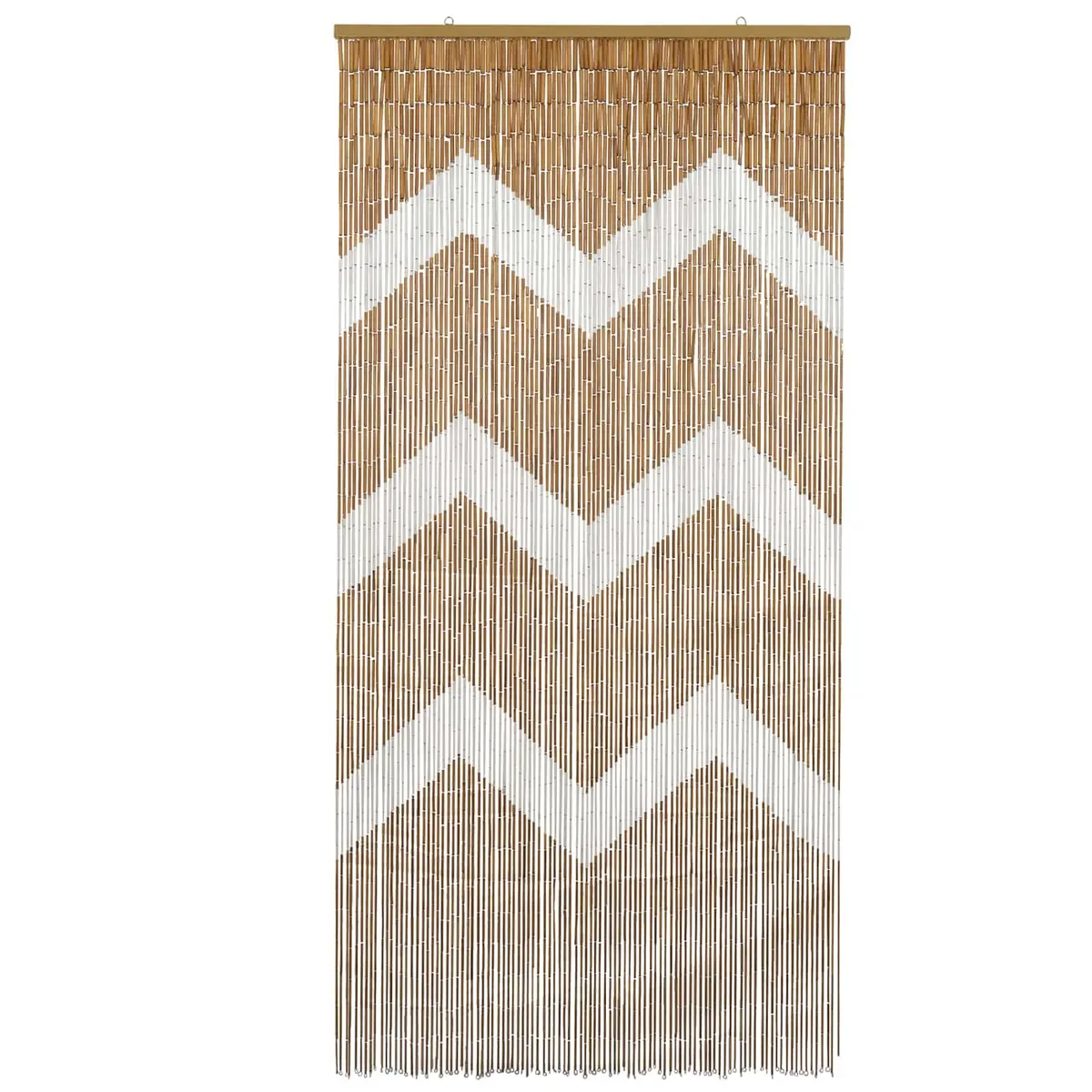 Insect Door Curtain Natural Bamboo 200 x 100 cm Multicolour