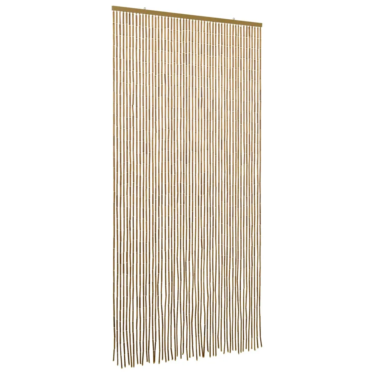 Insect Door Curtain Bamboo 100 x 200 cm Multicolour