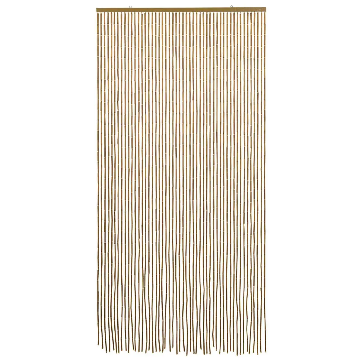 Insect Door Curtain Bamboo 100 x 200 cm Multicolour