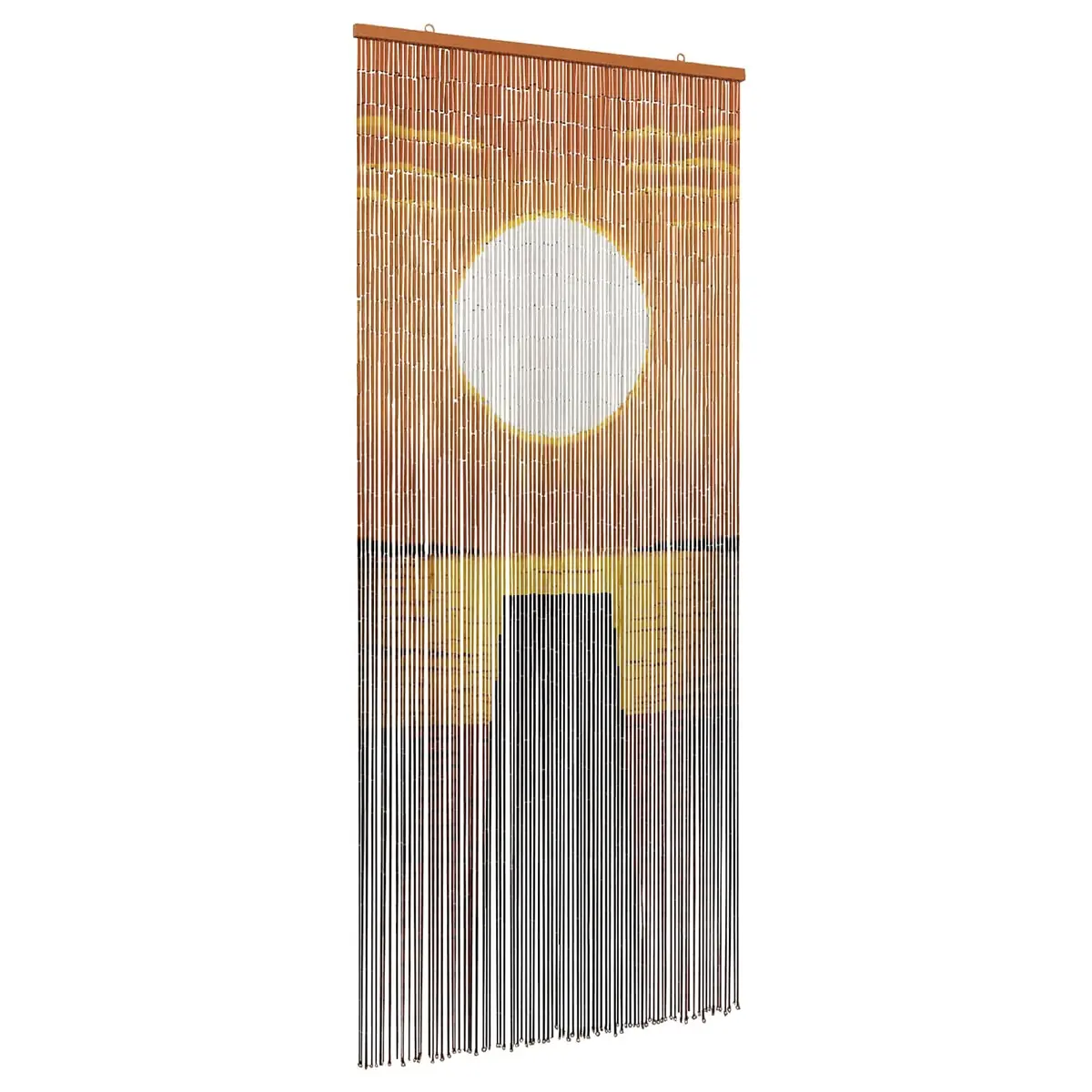 Natural Bamboo Insect Door Curtain 200 x 90 cm