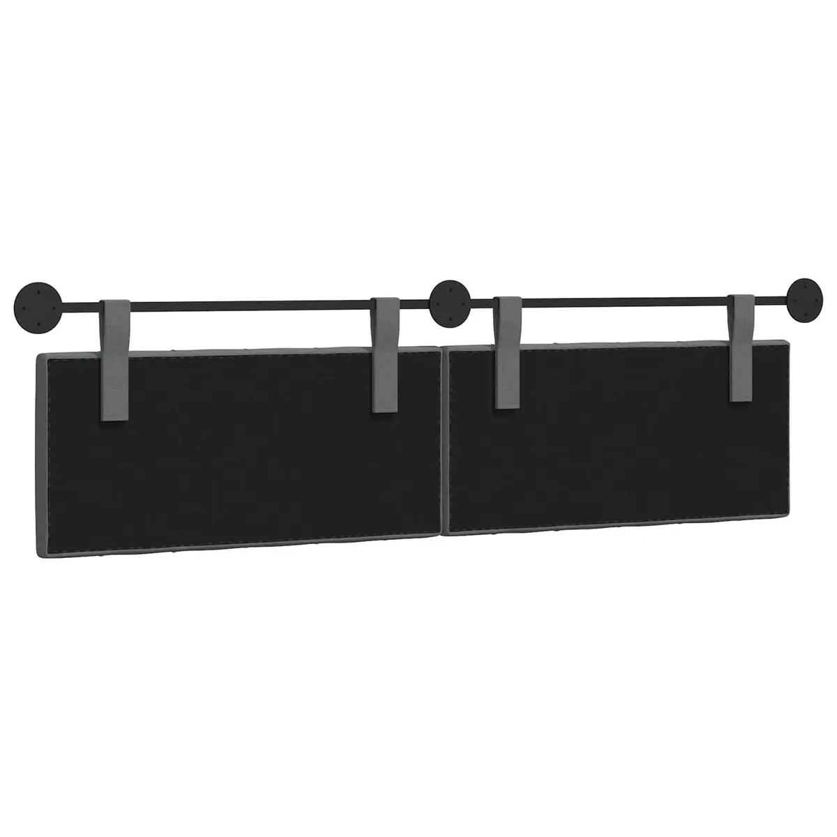 Wall-Mounted Upholstered Hanging Headboard