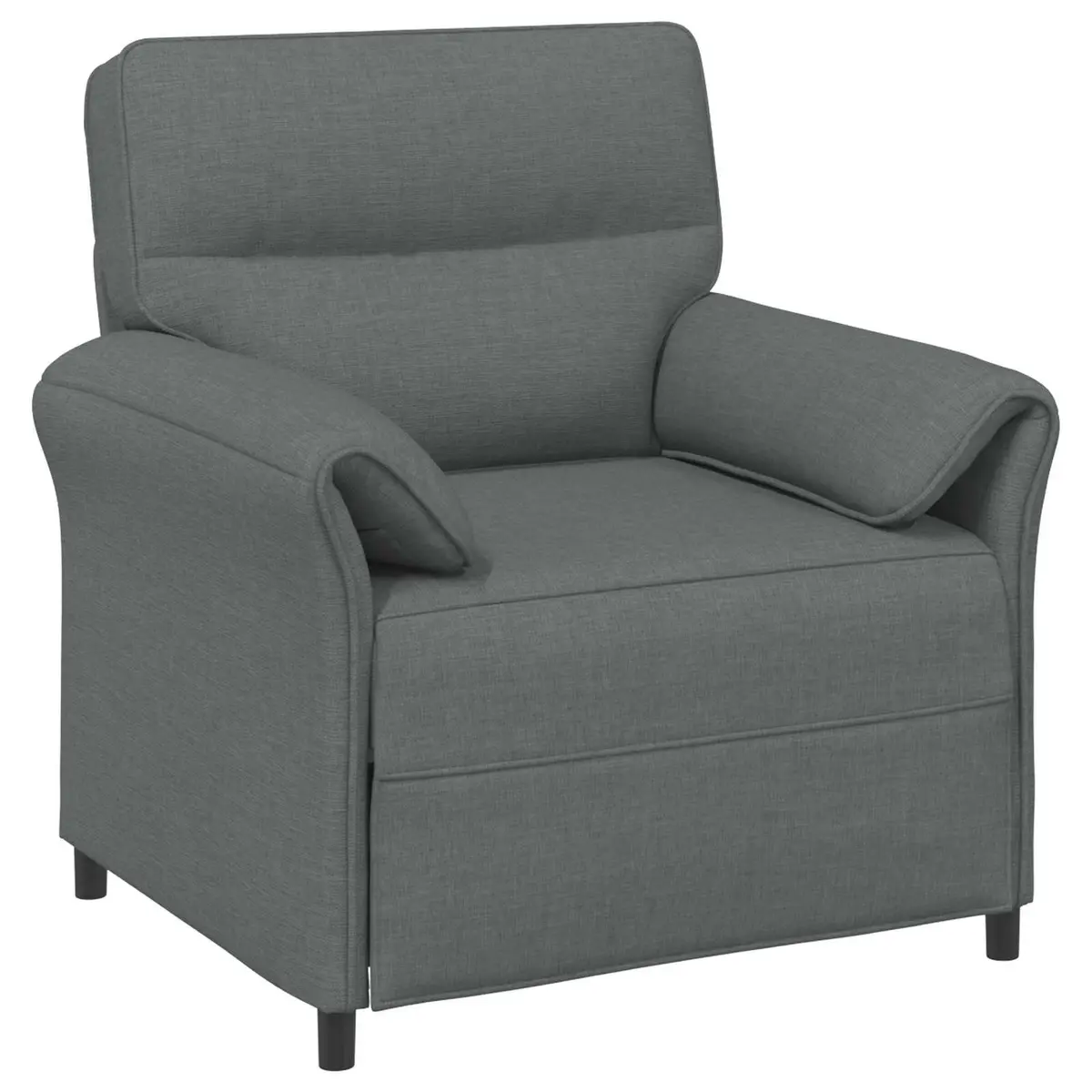 Grey Sofa with Durable Metal Frame