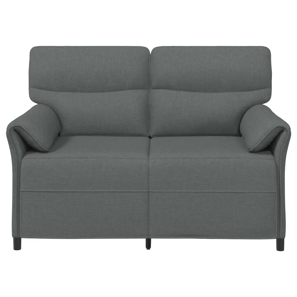 Sofa Metal Frame Foam Cushions Grey