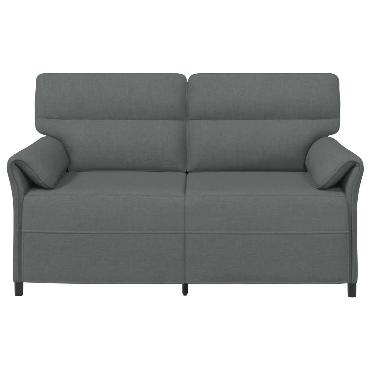 Grey Sofa Modern Contemporary Living Room Lounge Couch Metal Frame Cushioned