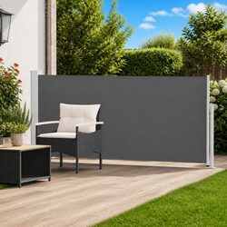 Premium Retractable Side Awning 160 x 500 cm Anthracite