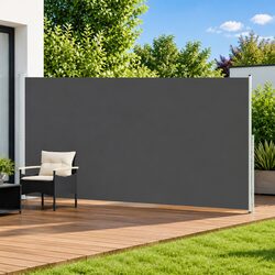 Premium Retractable Side Awning 180 x 500 cm for Outdoor Use