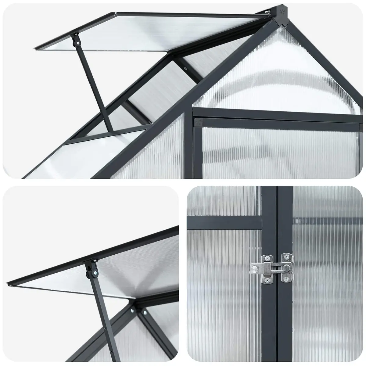 Adjustable Height Garden Greenhouse Tunnel for Plants