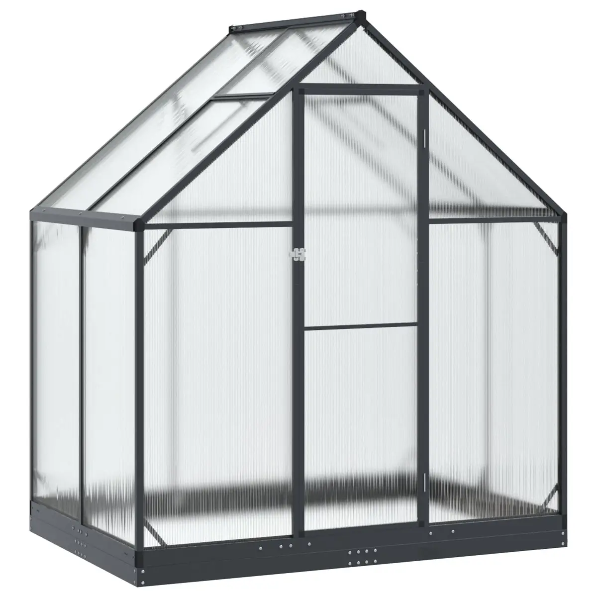 Adjustable Height Anthracite Garden Greenhouse Tunnel