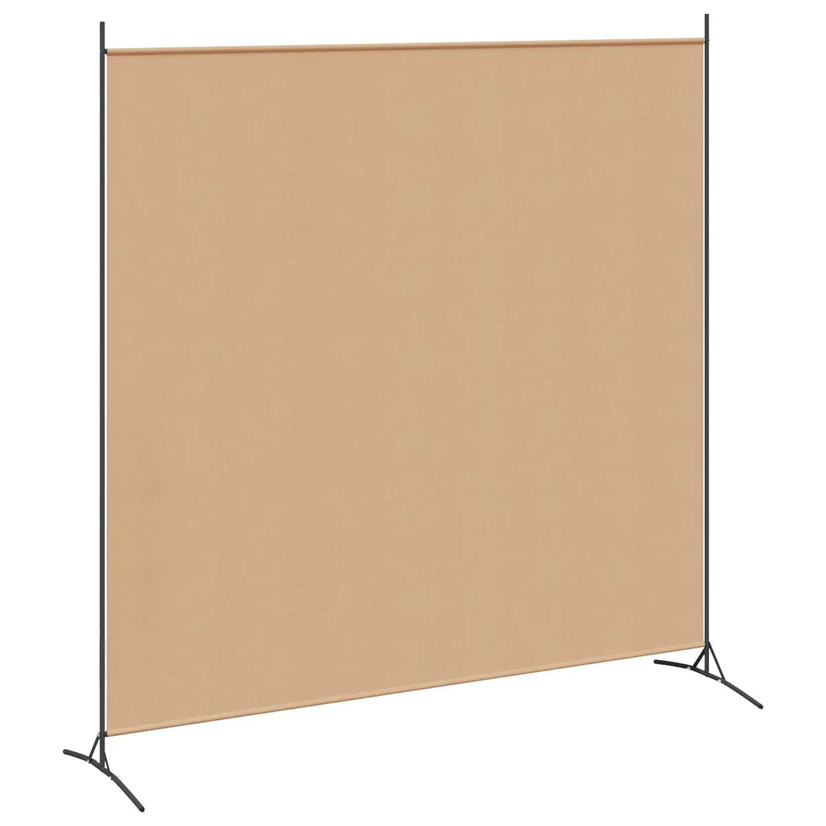 Single Panel Room Divider Foldable Fabric Privacy Screen Bedroom Living Space
