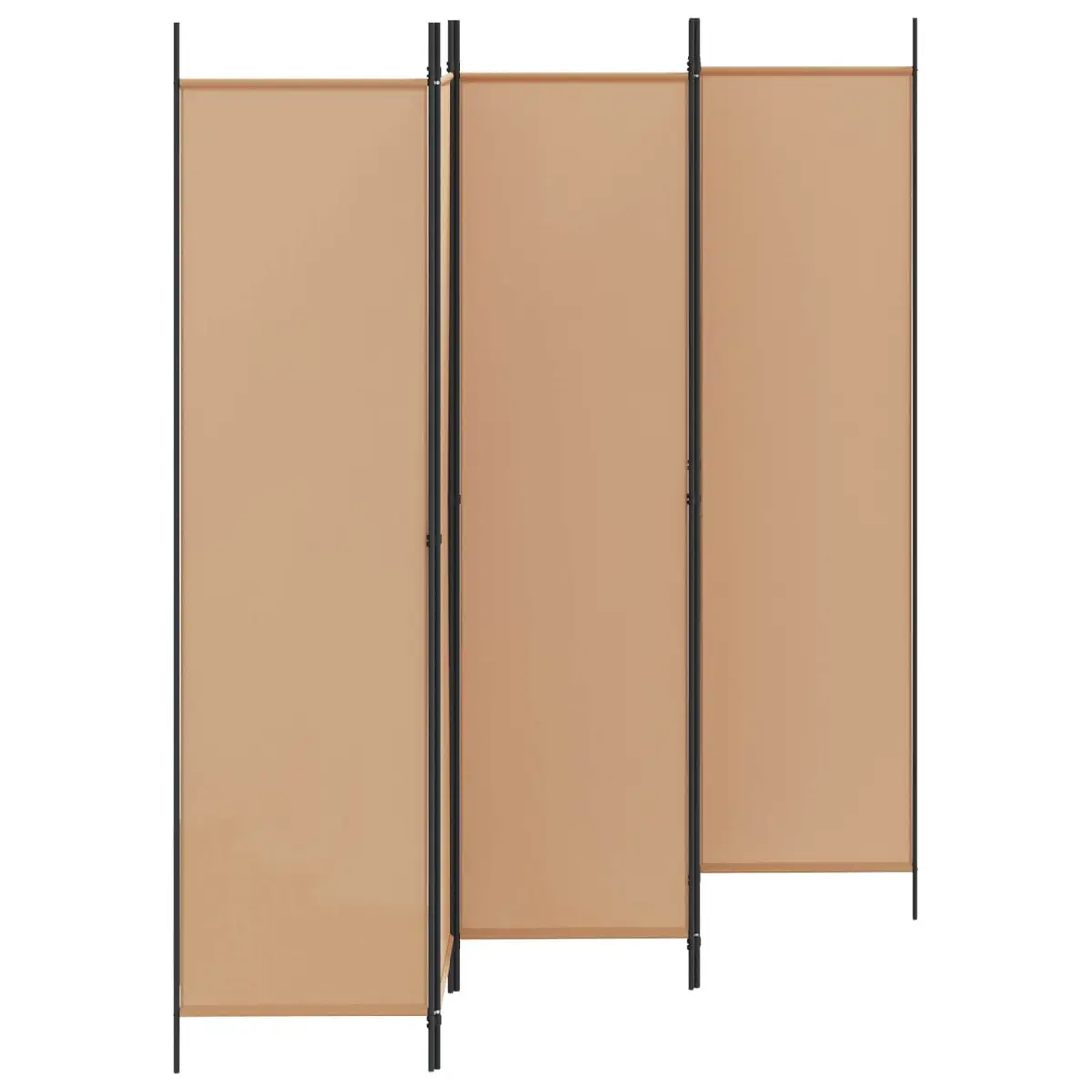 5-Panel Folding Privacy Screen with Durable Fabric