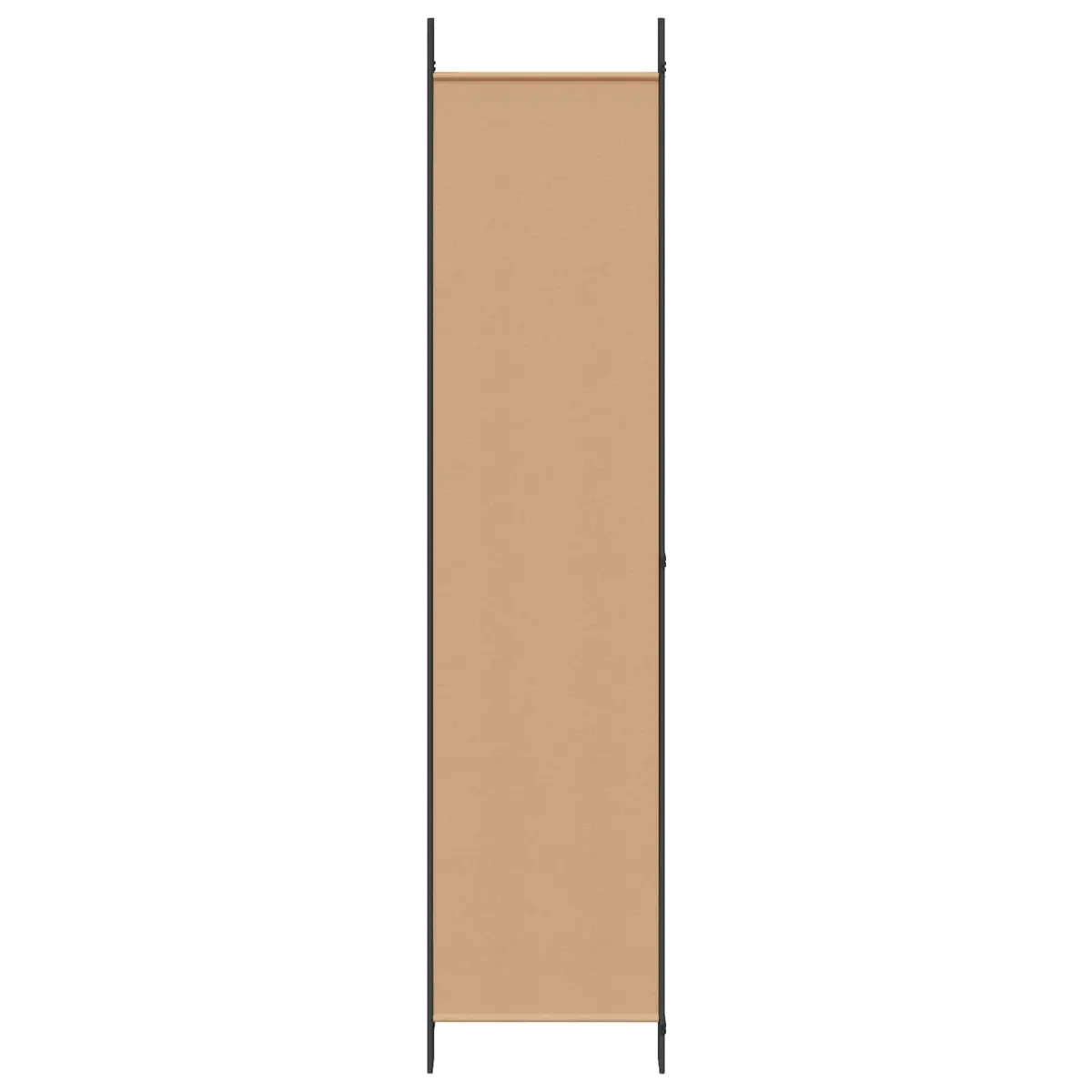 5-Panel Folding Room Divider in Beige