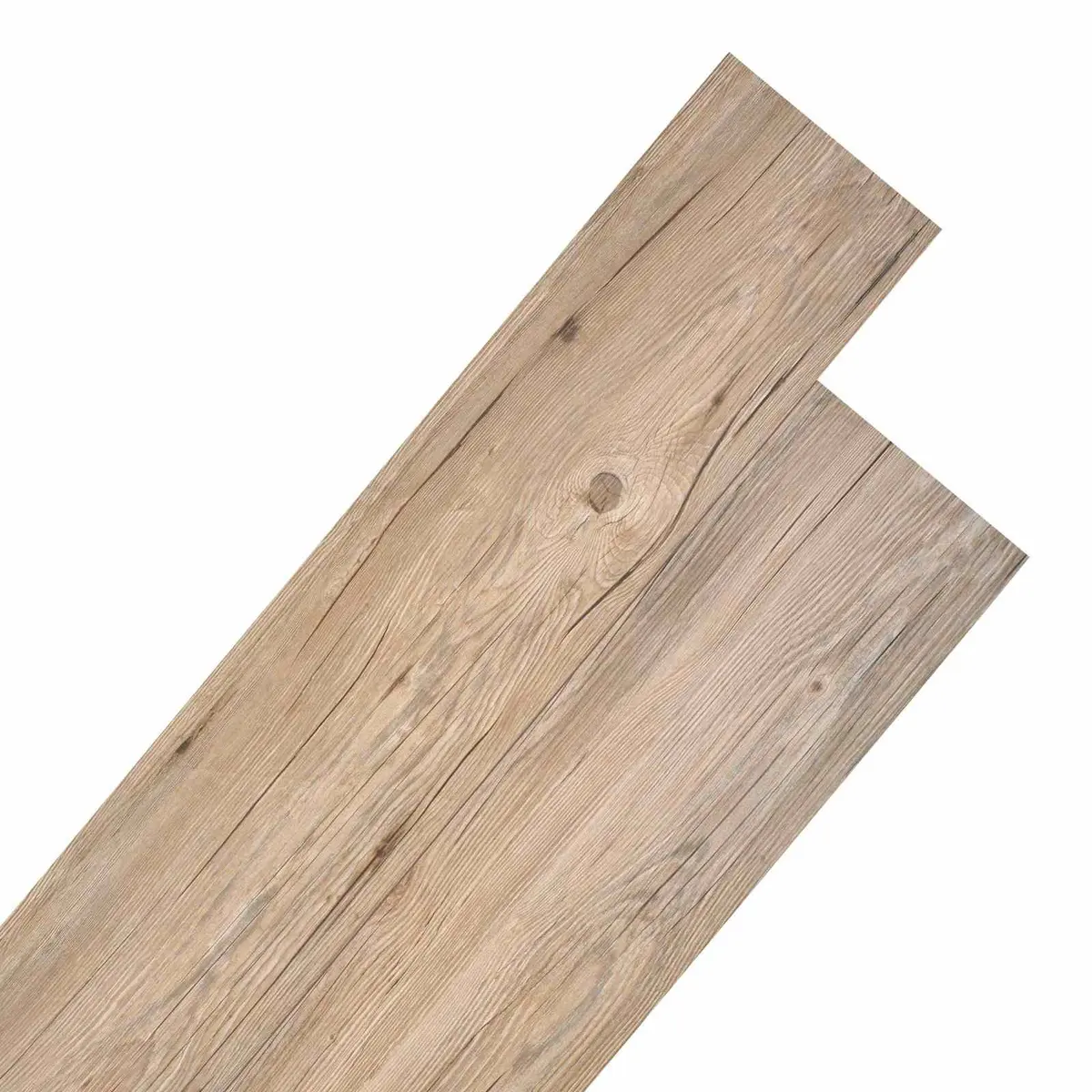 Self-Adhesive PVC Flooring Planks 18 pcs Brown Indoor Floor Tiles 5.26 m²