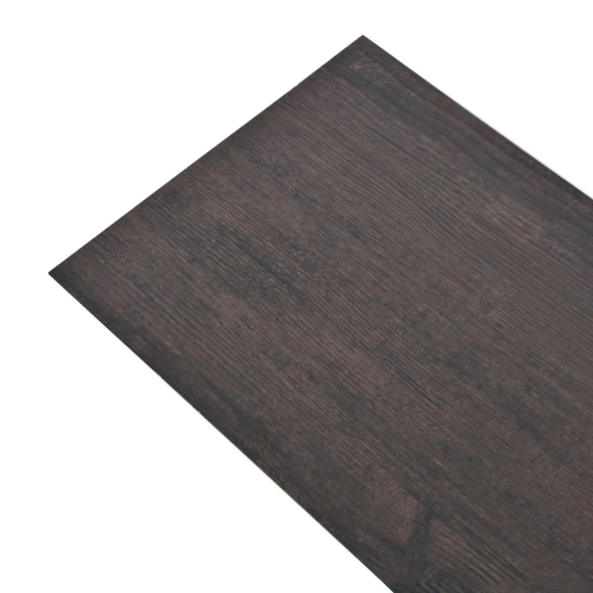 PVC Flooring Planks 18 Pieces Dark Grey Indoor Home Floor Tiles