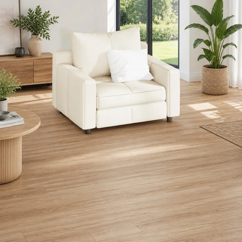 Oak Brown Self-Adhesive PVC Flooring Planks