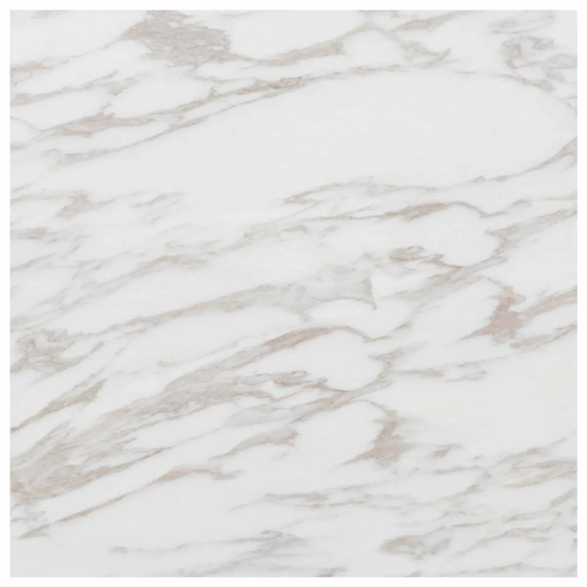 Self-Adhesive PVC Flooring Planks White Marble Indoor 5.11 m²