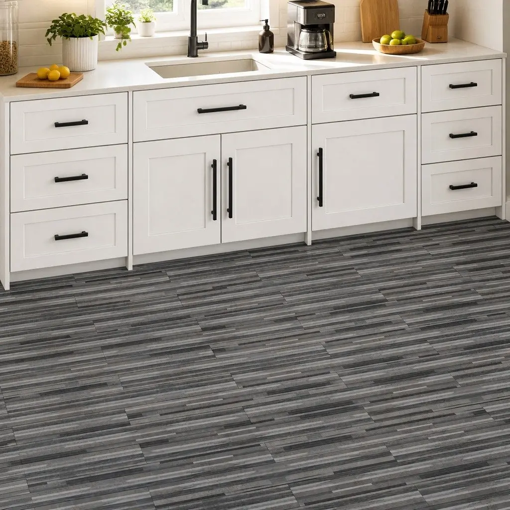 Self-Adhesive PVC Flooring Planks 5.02m²