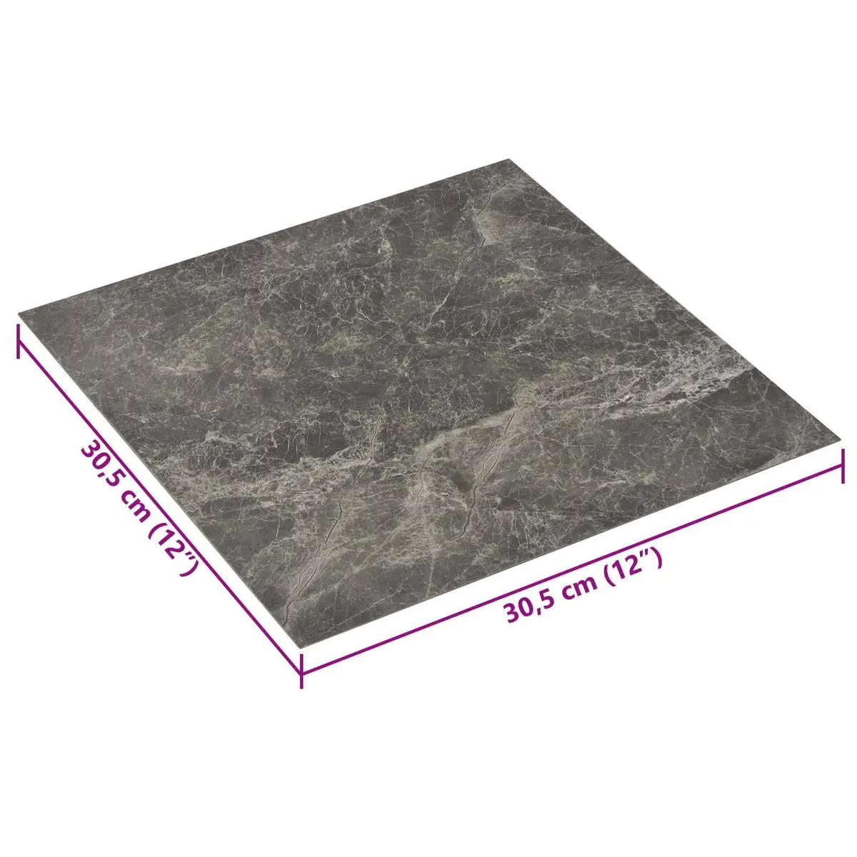 Self-Adhesive PVC Flooring Planks 30.5 cm