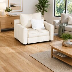 Durable Self-Adhesive PVC Flooring Planks - 18 pcs Dark Brown