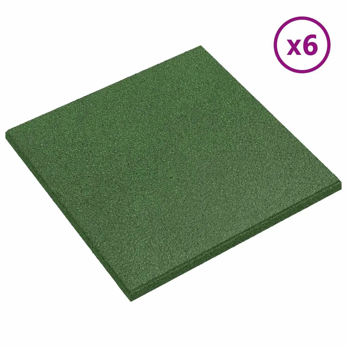 Outdoor Fall Protection Tiles 50 x 50 cm 6 Pack