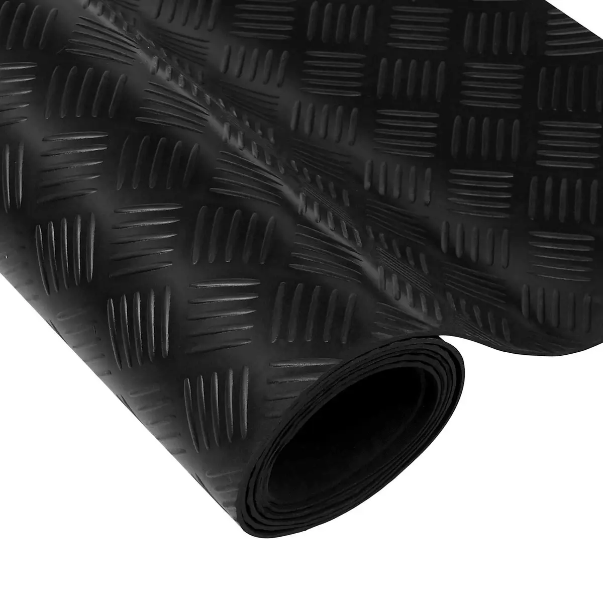 Outdoor Floor Mat Black 1x2m Heavy Duty Garden Garage Workshop Utility