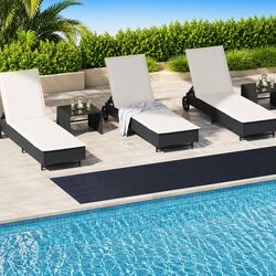 Black Rubber Floor Mat 1 x 5 m for Outdoor & Indoor Use