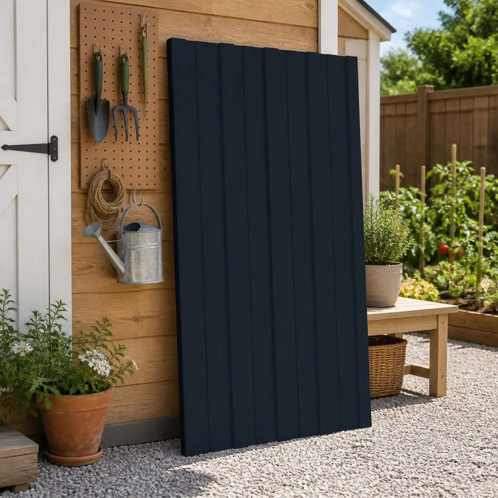 Roof Panel Galvanised Steel 80 x 45 cm Anthracite 12 Pieces