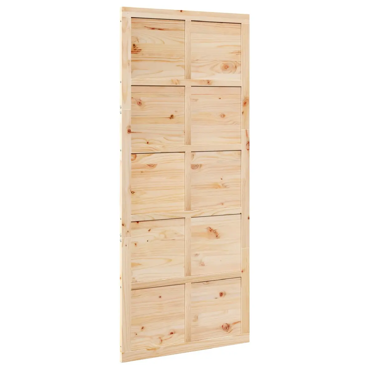 90cm Solid Pine Wood Barn Door with Rustic Finish