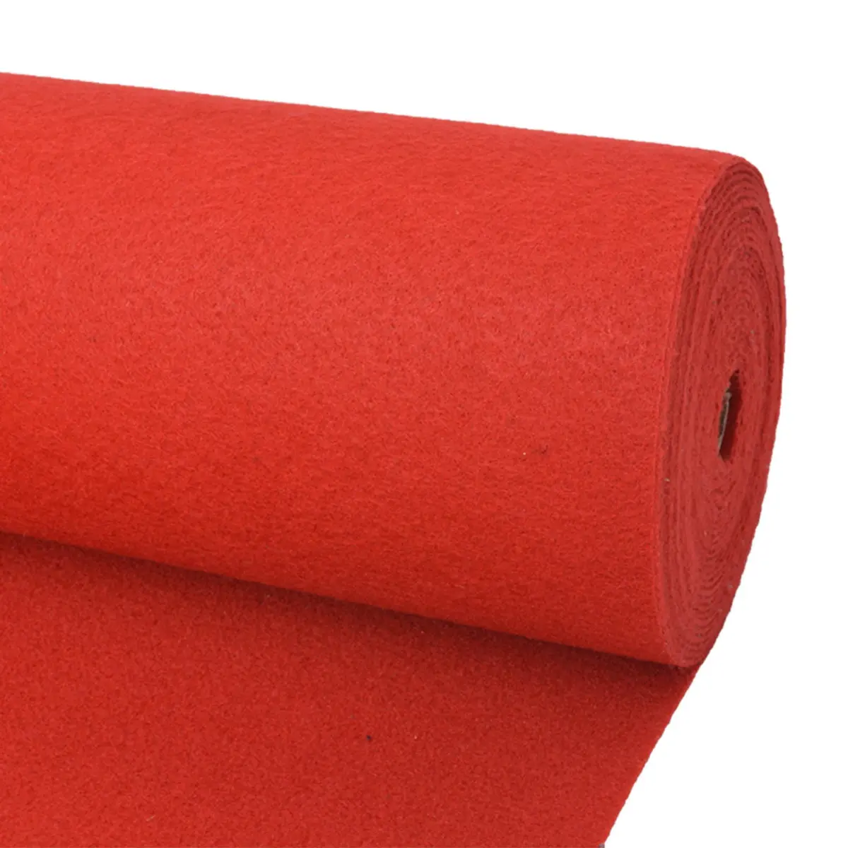 Carpet Polyester 1 x 12 m Red