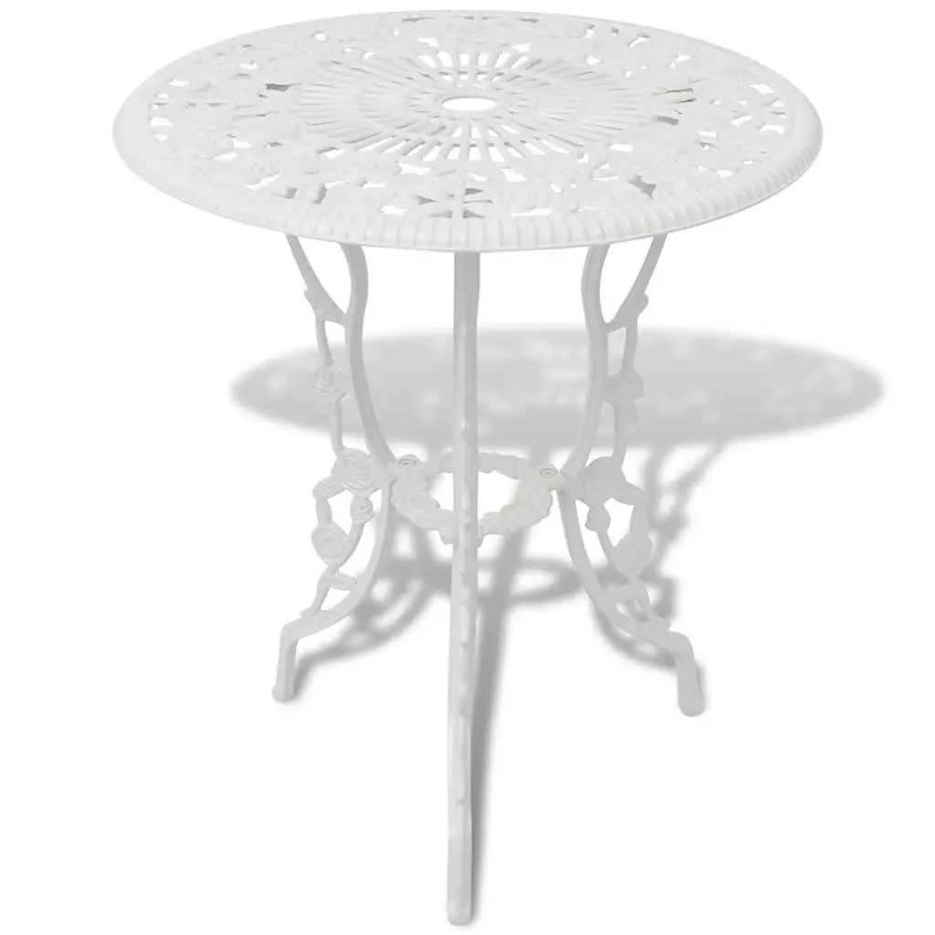 3 Piece Bistro Set with Round Table and 2 Chairs