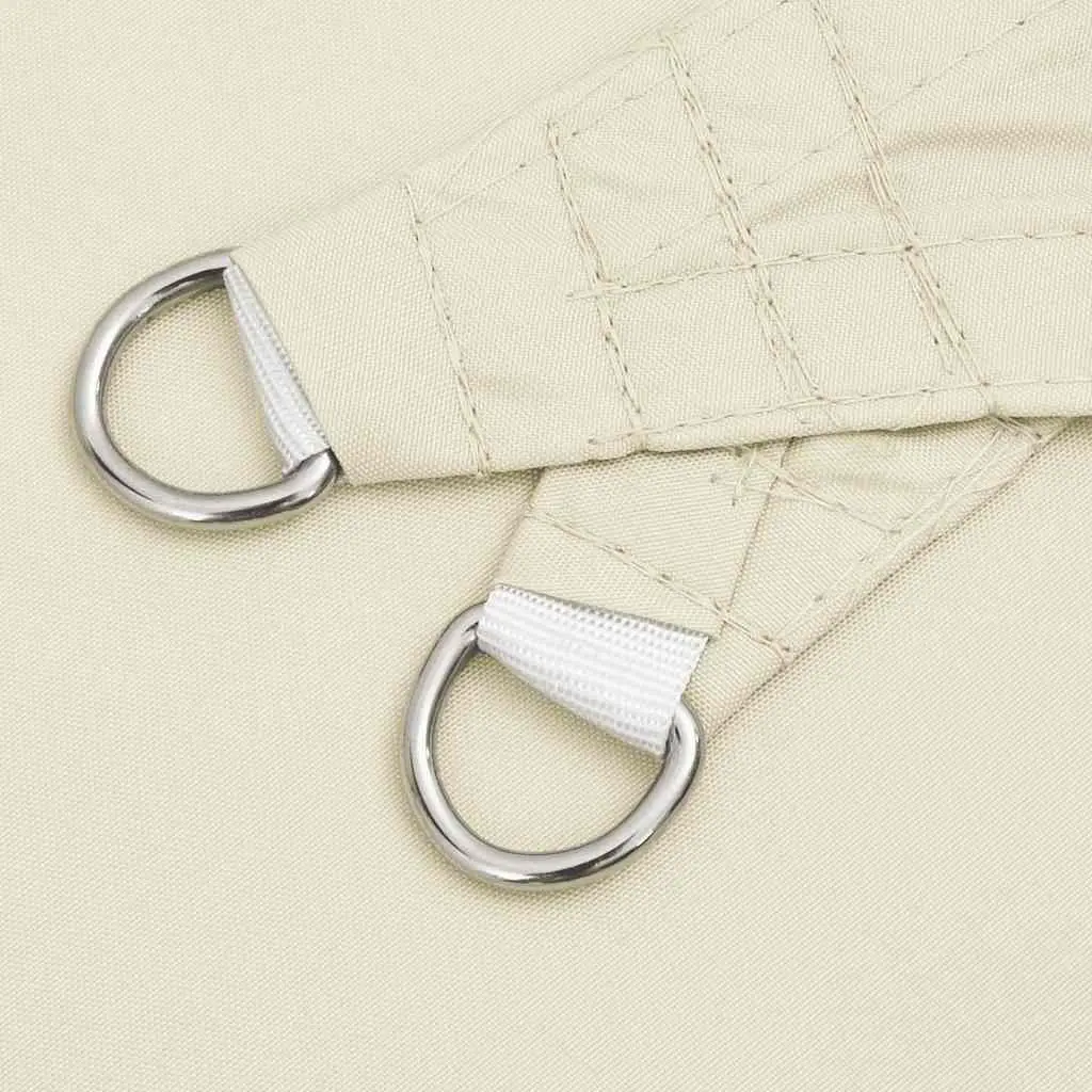 Rectangular Sunshade Sail 2x4 m Cream for Outdoors