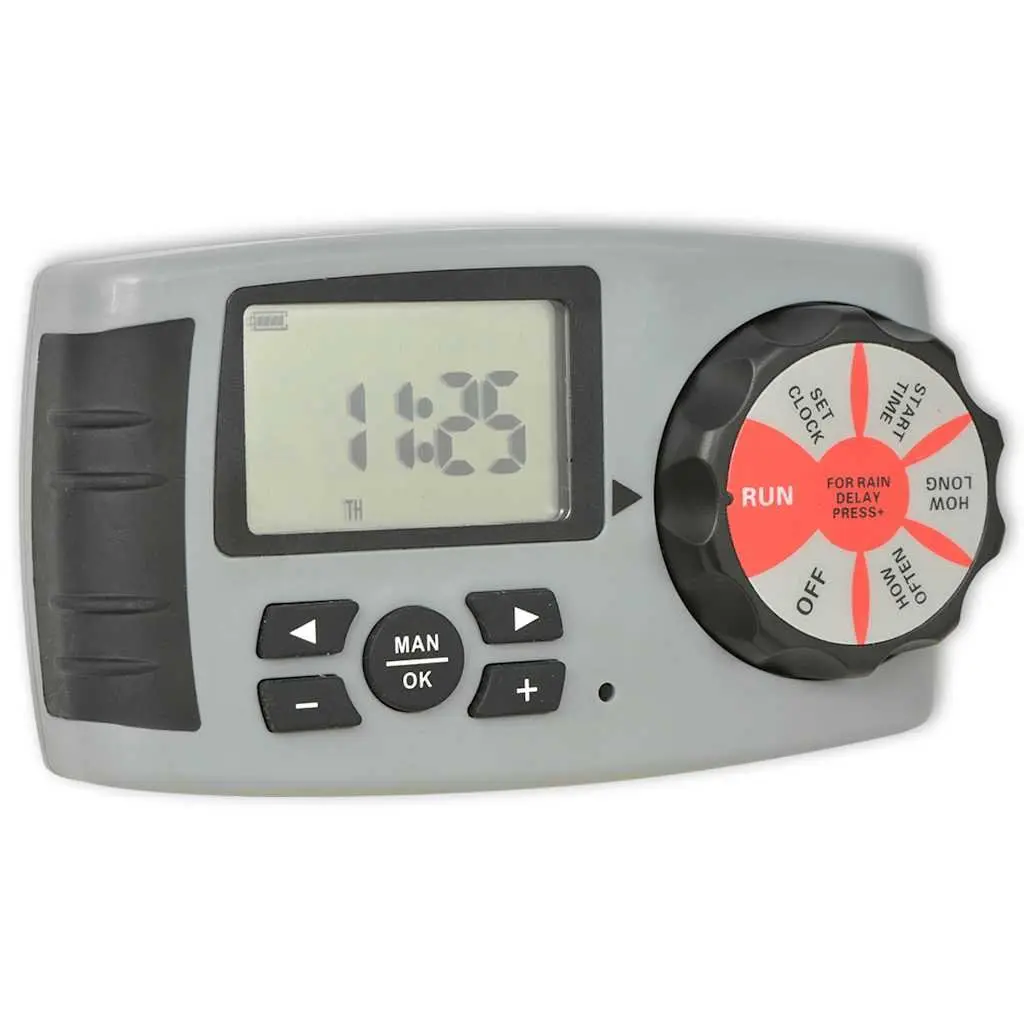 4-Station Automatic Irrigation Timer System