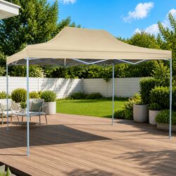 Durable Foldable Pop-Up Tent 3x4.5m Waterproof Canopy
