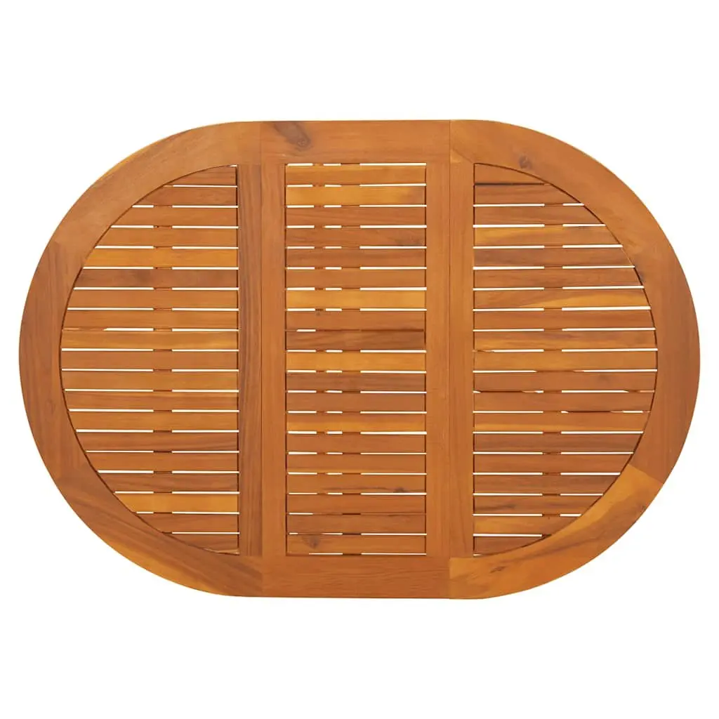 Brown Wood Drop Leaf Dining Table for Outdoor Use