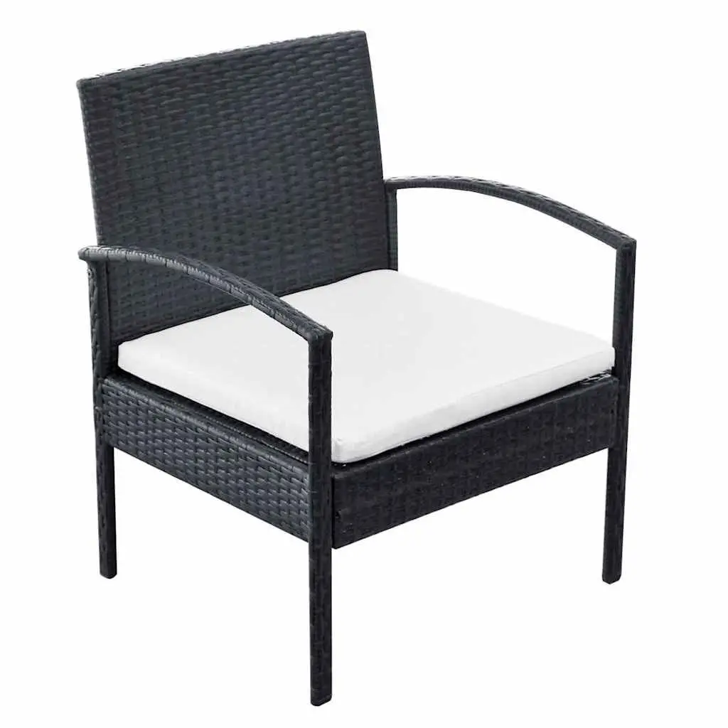 4 Piece Garden Lounge Set with Durable Build