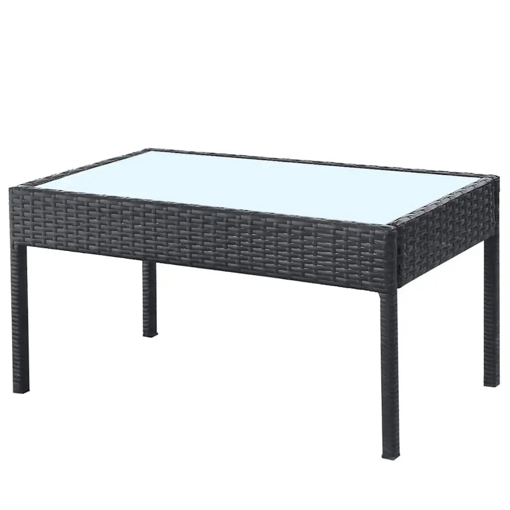 4 Piece Garden Lounge Set with Durable Build