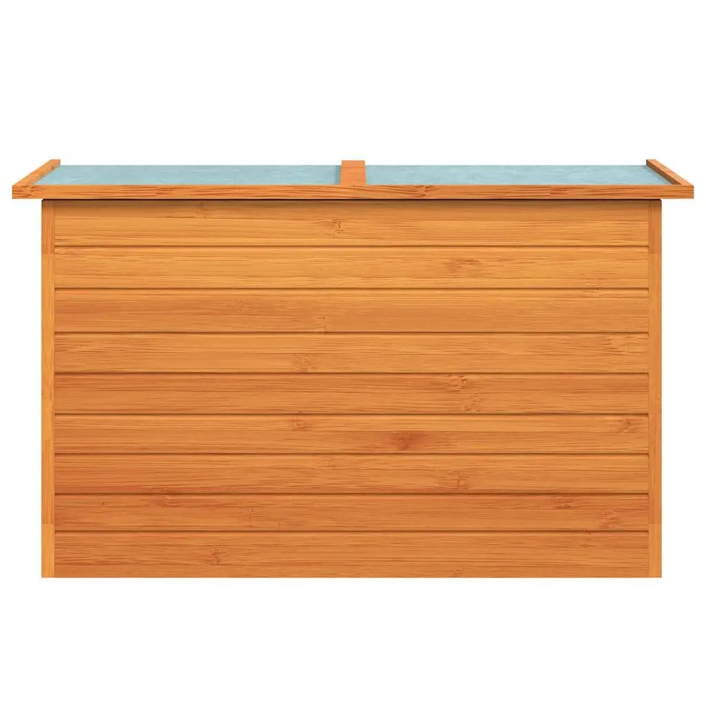 Wooden Garden Storage Box for Outdoor Use