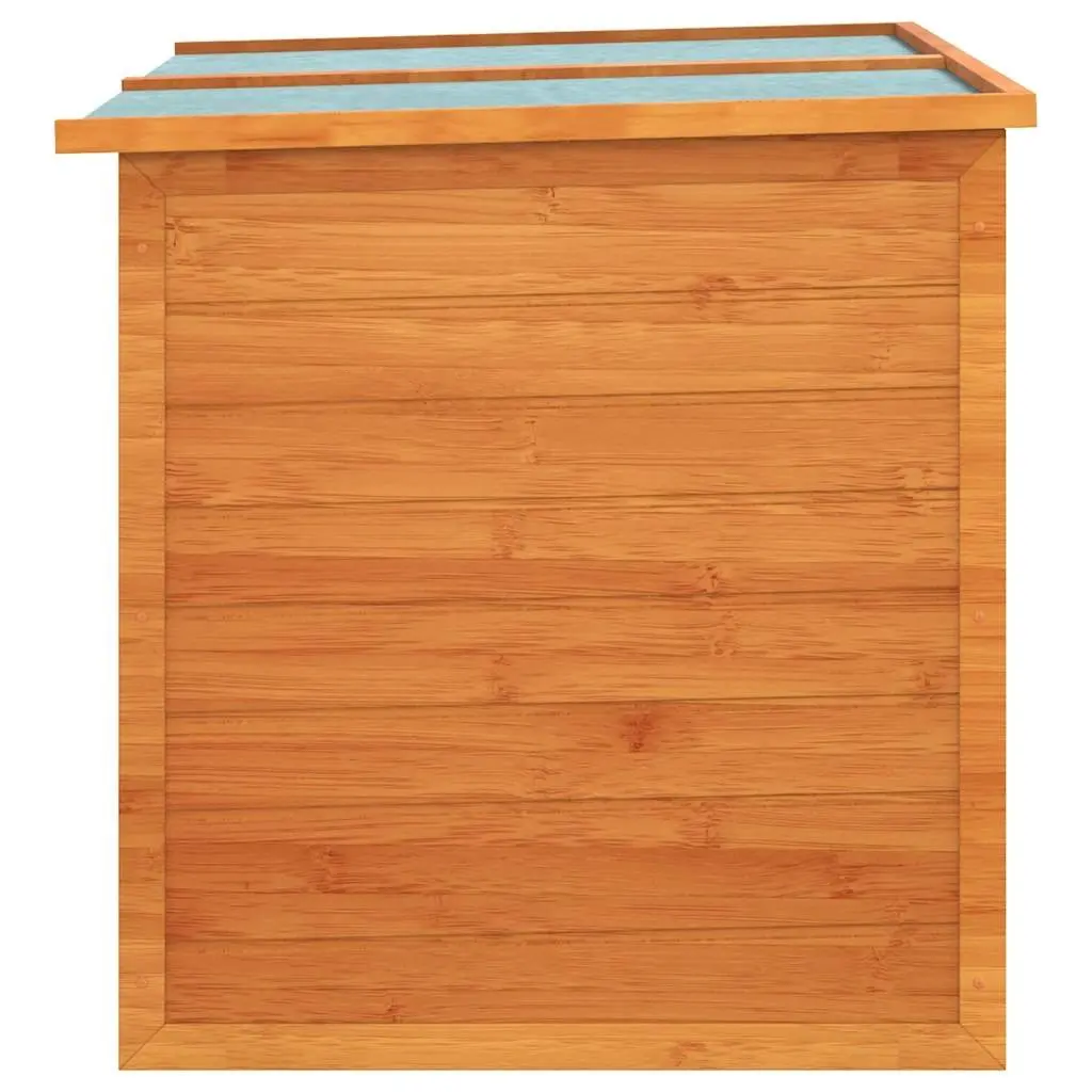 Wooden Garden Storage Box for Outdoor Use