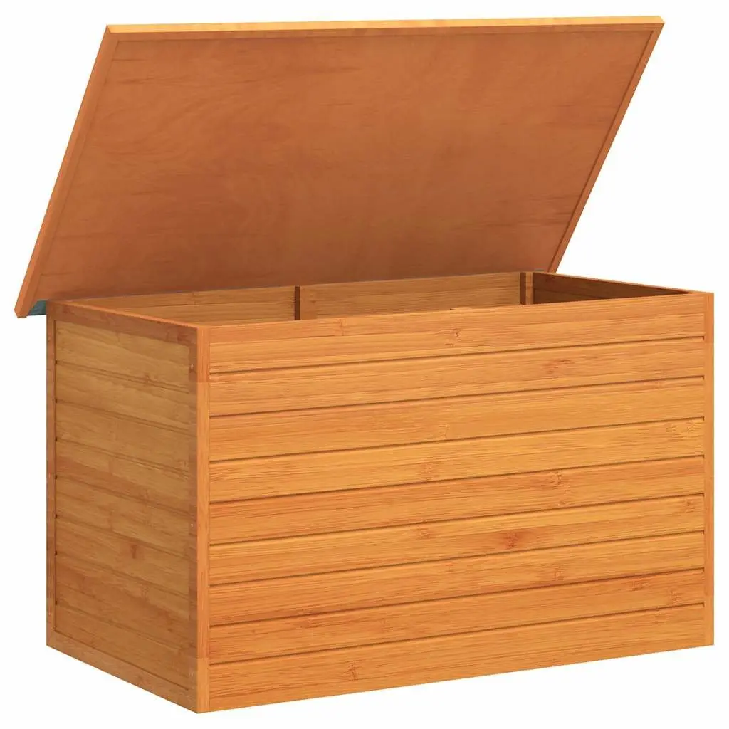 Wooden Garden Storage Box for Outdoor Use